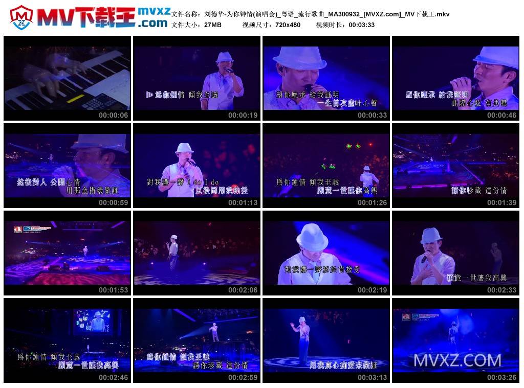 刘德华-为你钟情(演唱会)_粤语_流行歌曲_MA300932
